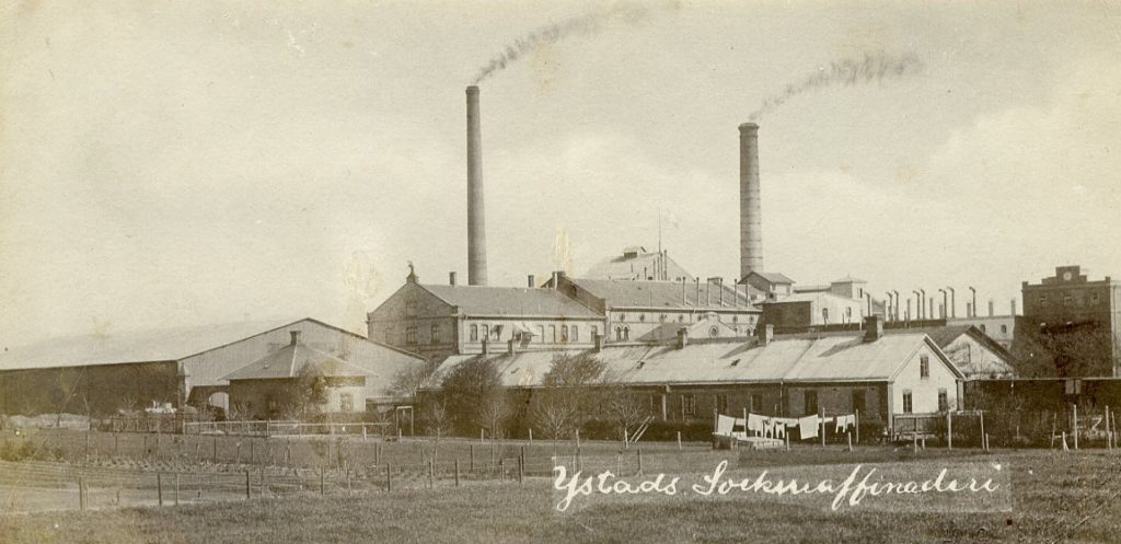 Arkivbild på gamla sockerfabriken